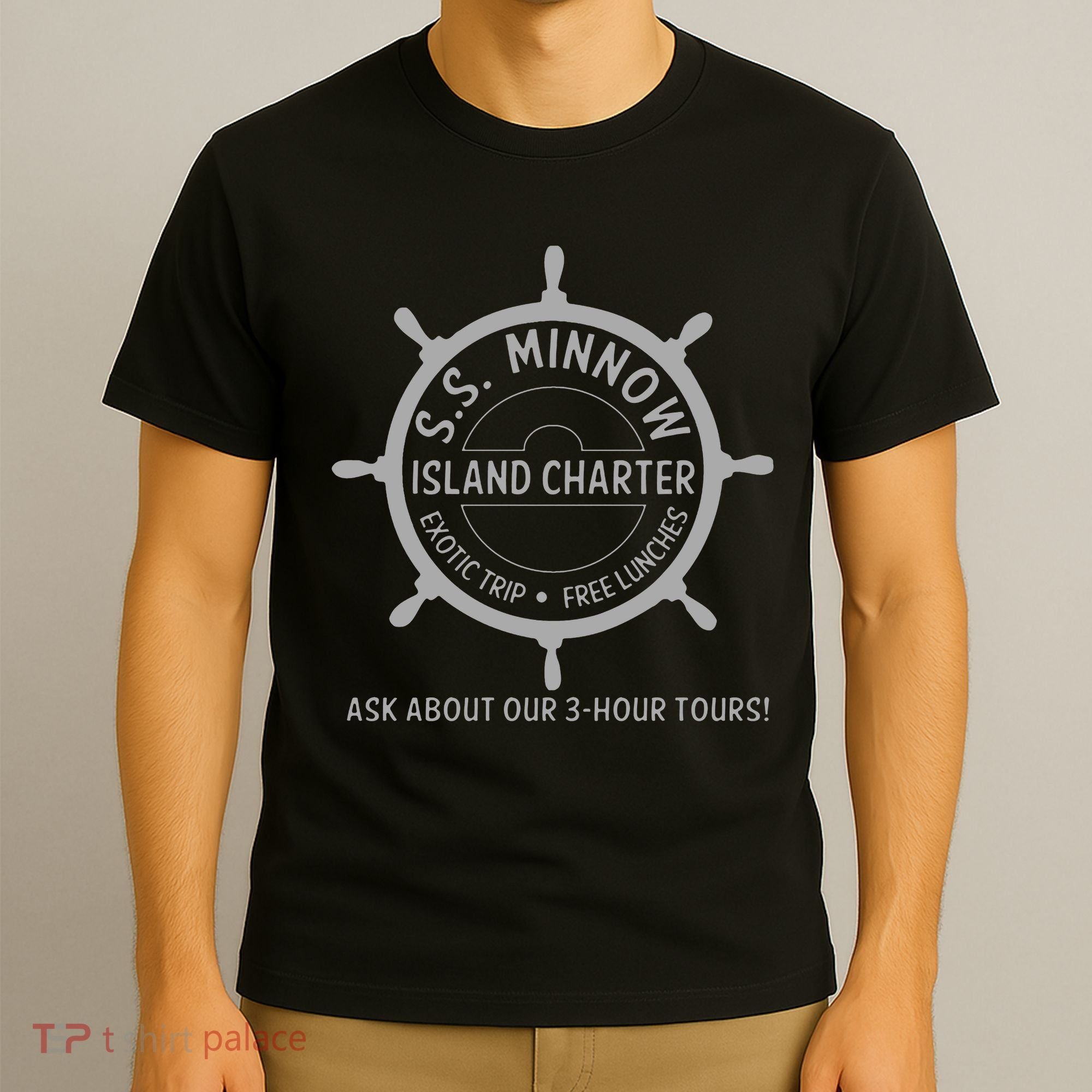 S.S. Minnow Island Tour Light Trip T-Shirt