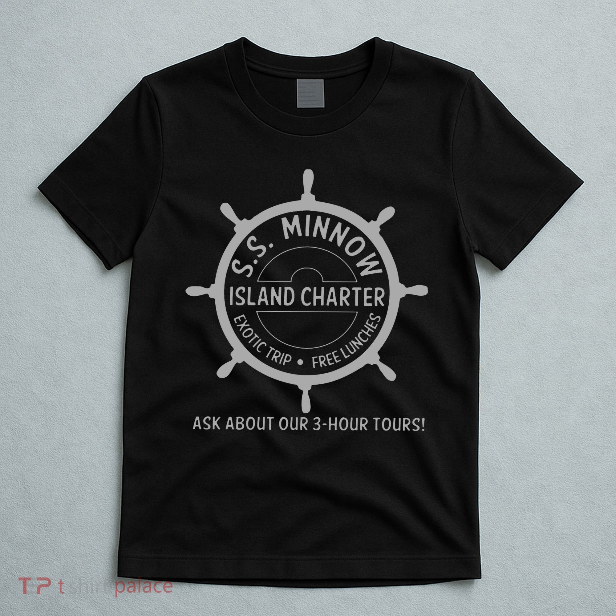 S.S. Minnow Island Tour Light Trip T-Shirt
