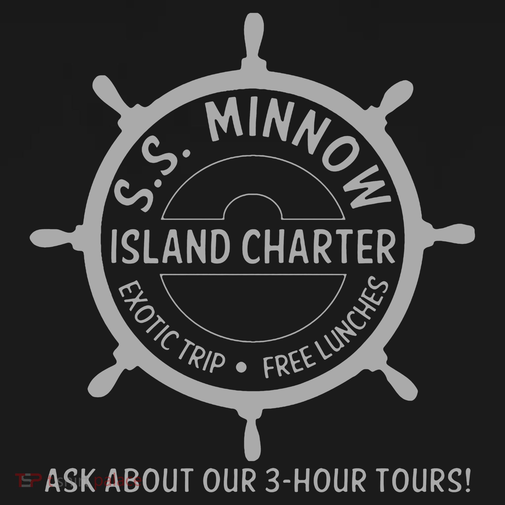 S.S. Minnow Island Tour Light Trip Ornament