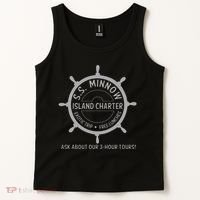 S.S. Minnow Island Tour Light Trip Tank Top thumb 2
