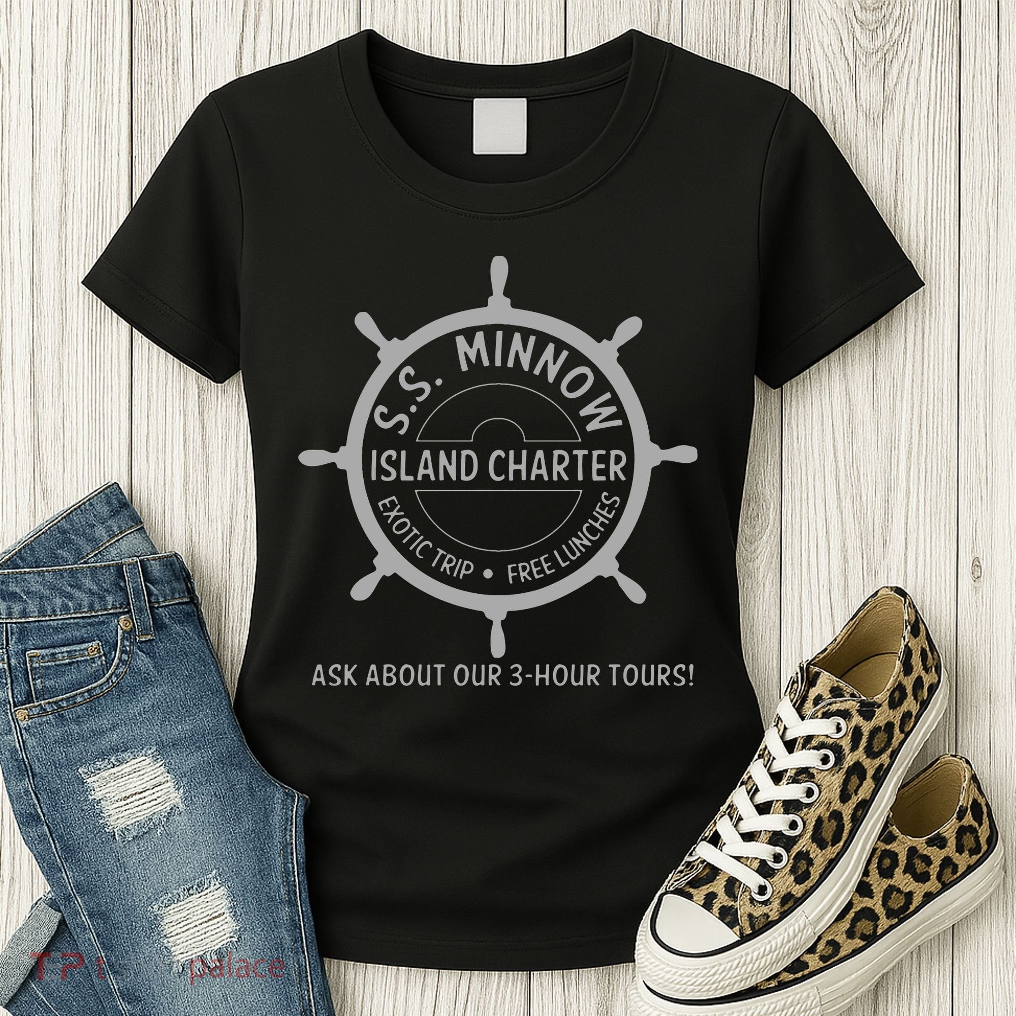 S.S. Minnow Island Tour Light Trip Women's T-Shirt