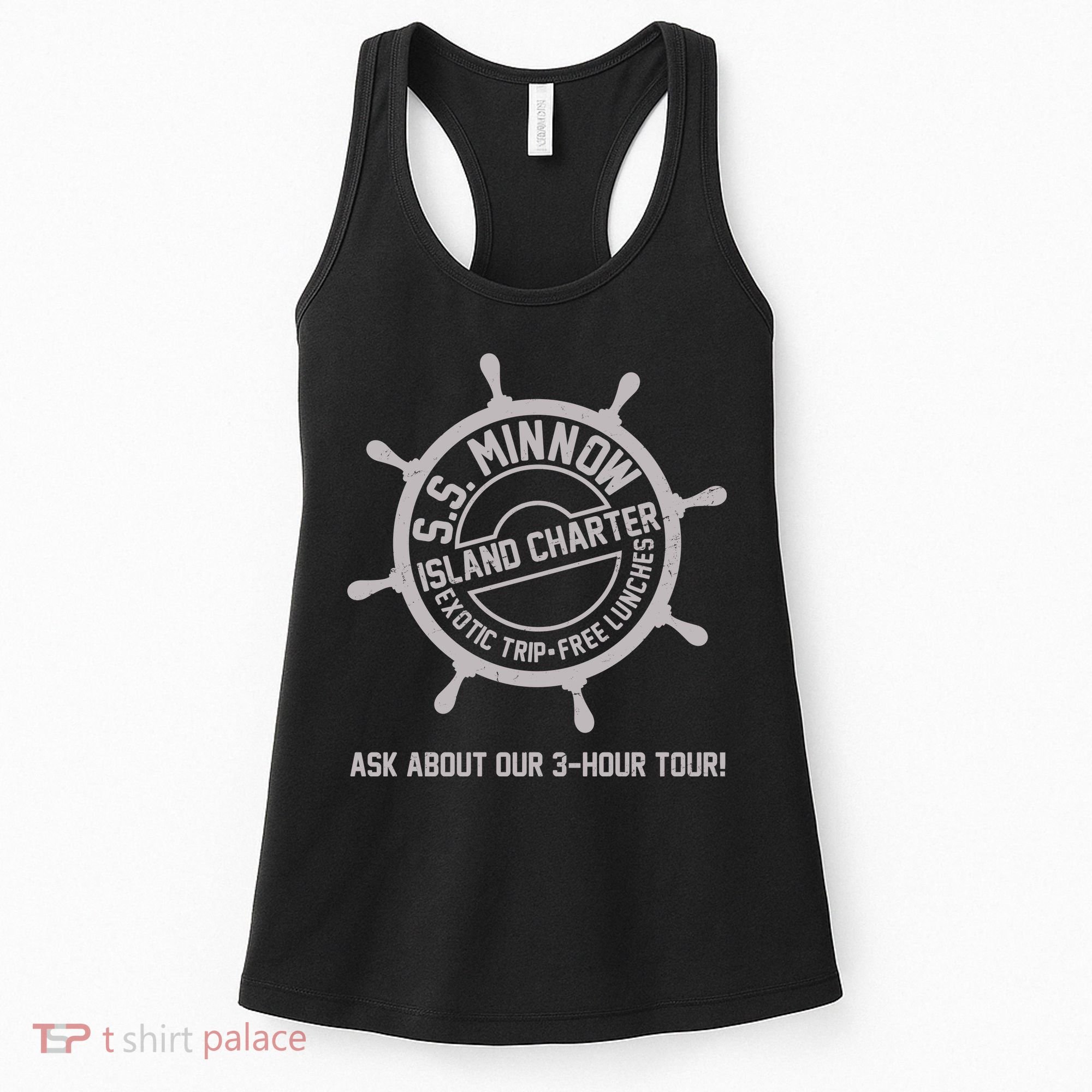 SS Minnow Island Charter Exotic Trip Free Lunches Women's Tank Top