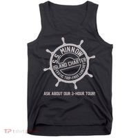 SS Minnow Island Charter Exotic Trip Free Lunches Tank Top thumb 0