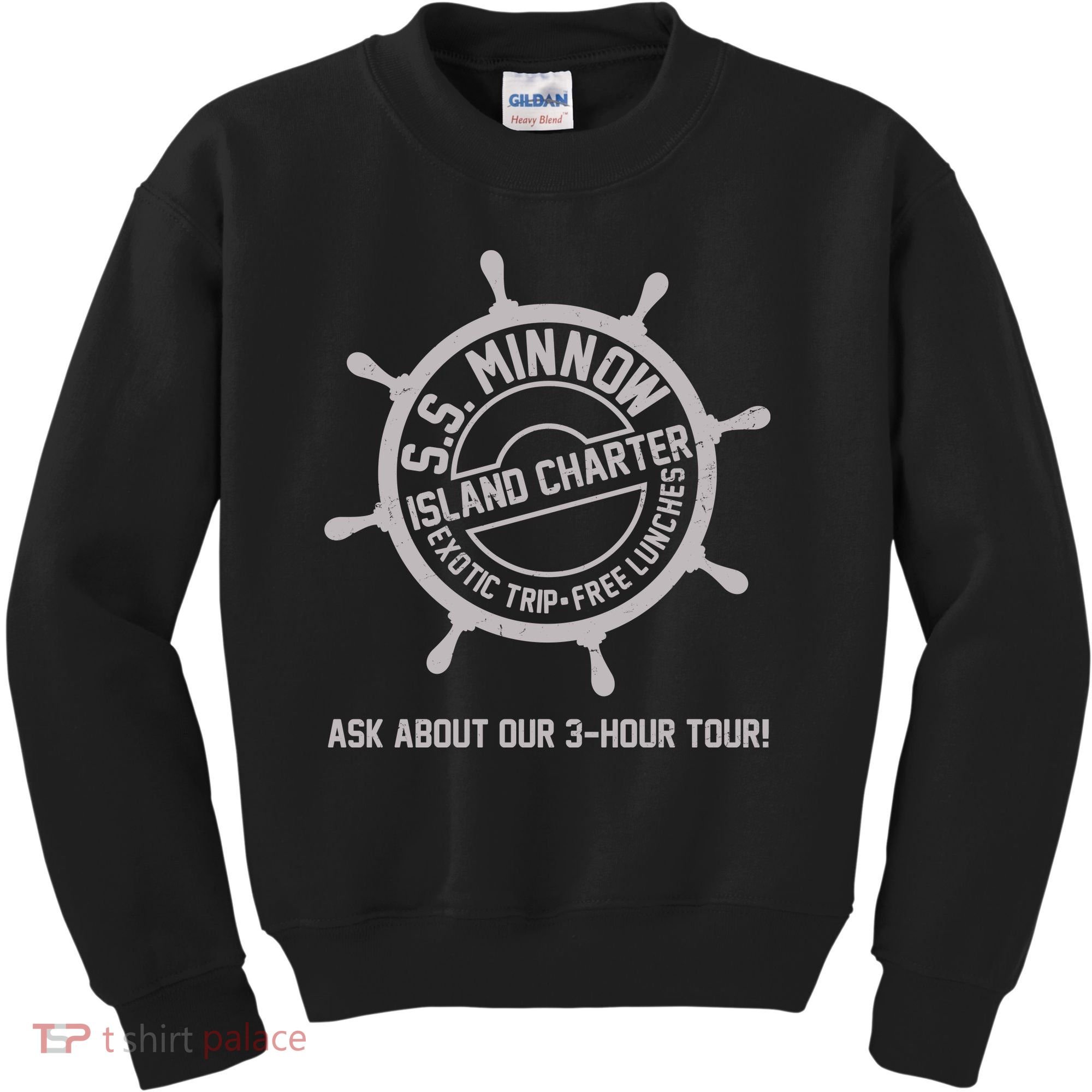 SS Minnow Island Charter Exotic Trip Free Lunches Kids Sweatshirt