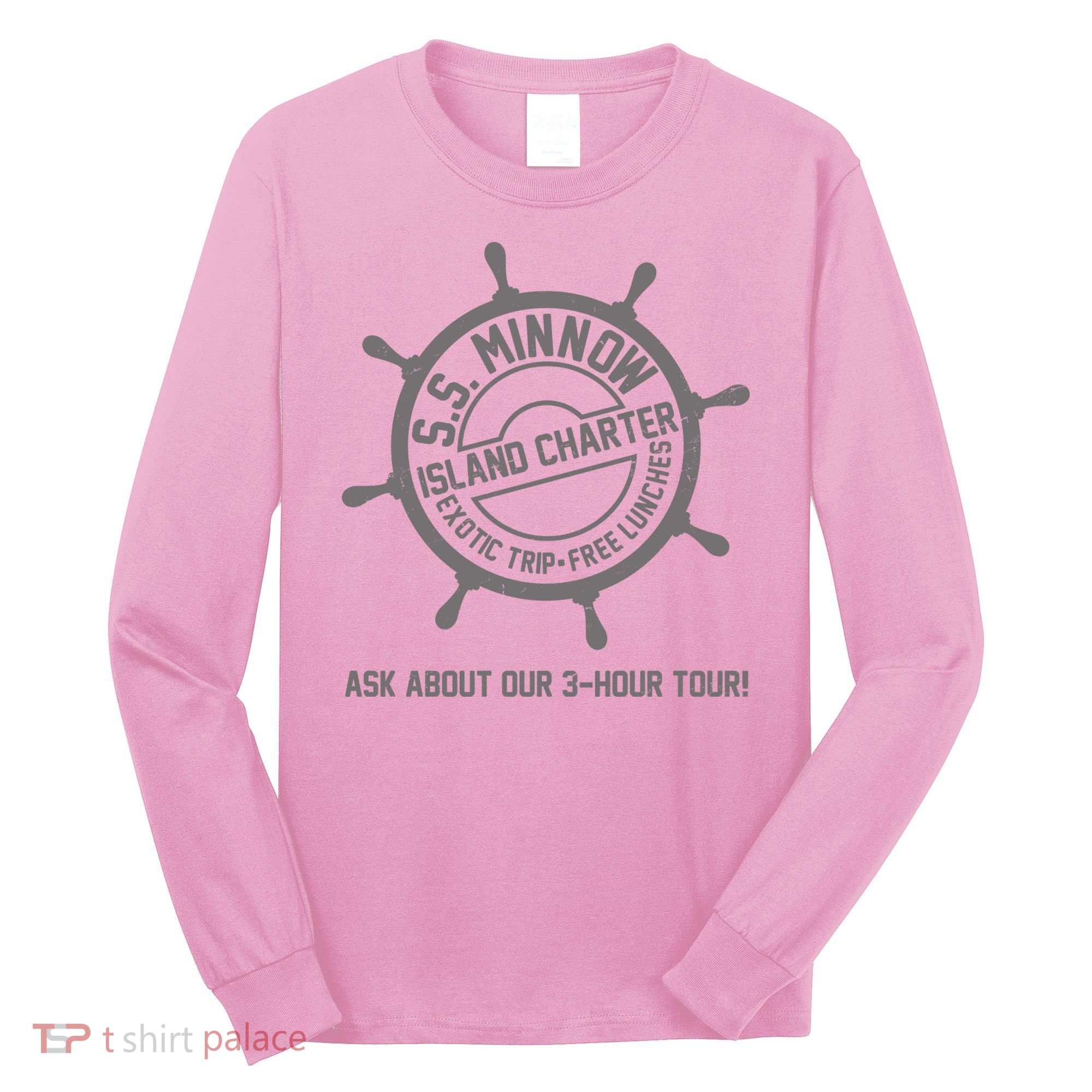 SS Minnow Island Charter Exotic Trip Free Lunches Long Sleeve Shirt