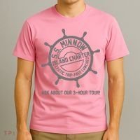 SS Minnow Island Charter Exotic Trip Free Lunches T-Shirt thumb 3
