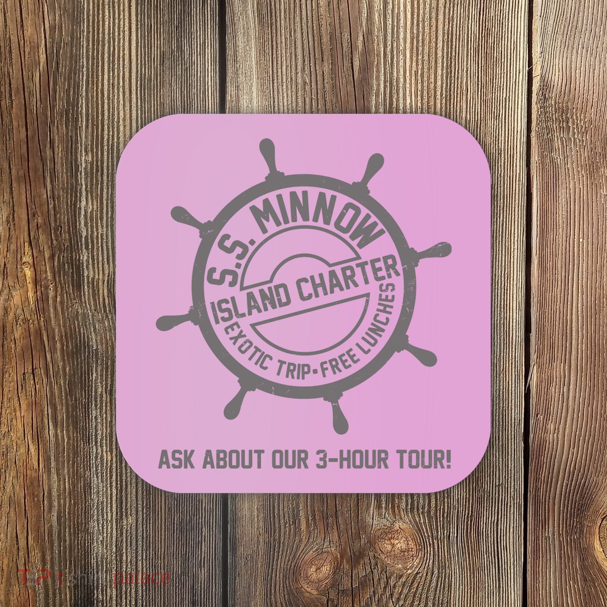 SS Minnow Island Charter Exotic Trip Free Lunches Coaster