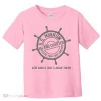 SS Minnow Island Charter Exotic Trip Free Lunches Toddler T-Shirt thumb 0