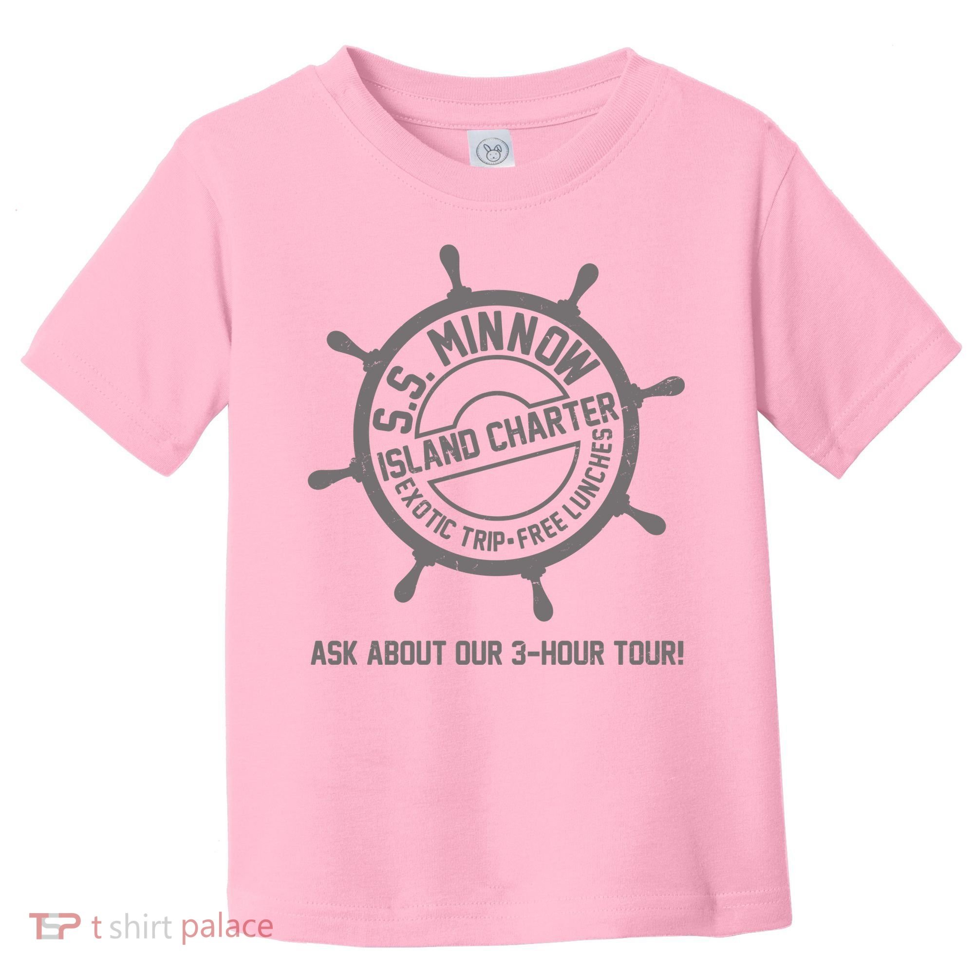 SS Minnow Island Charter Exotic Trip Free Lunches Toddler T-Shirt