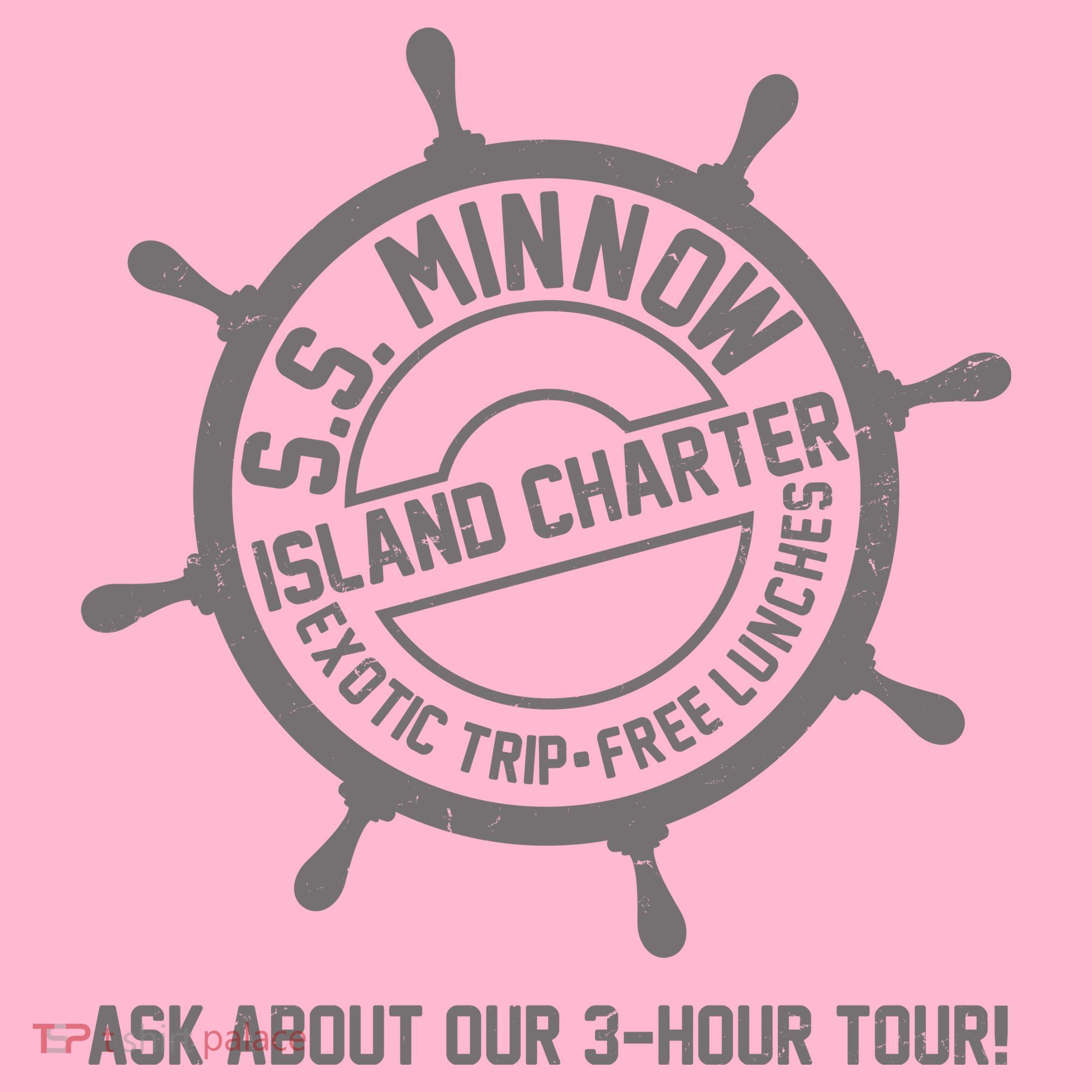 SS Minnow Island Charter Exotic Trip Free Lunches Visor