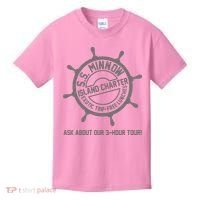 SS Minnow Island Charter Exotic Trip Free Lunches Kids T-Shirt thumb 0