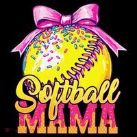Softball Mama Ice Cream Drip Cheer Mom Game Day Mothers Day Coffee Mug thumb 5