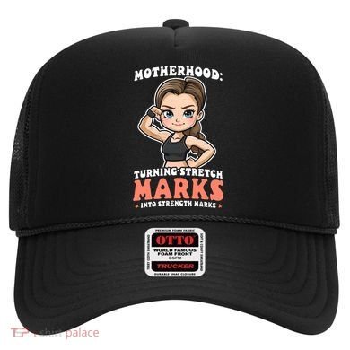 Stretch Marks Into Strength Marks Design Bodybuilding Mom Meaningful Gift Hat