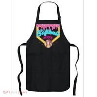 Softball Mama Ice Cream Drip Cheer Mom Game Day Mothers Day Apron thumb 0