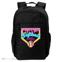 Softball Mama Ice Cream Drip Cheer Mom Game Day Mothers Day Backpack thumb 0