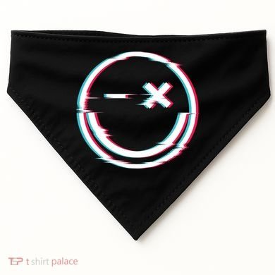 Smile Glitch USA-Made Doggie Bandana