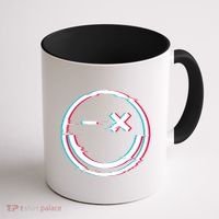 Smile Glitch Coffee Mug thumb 1