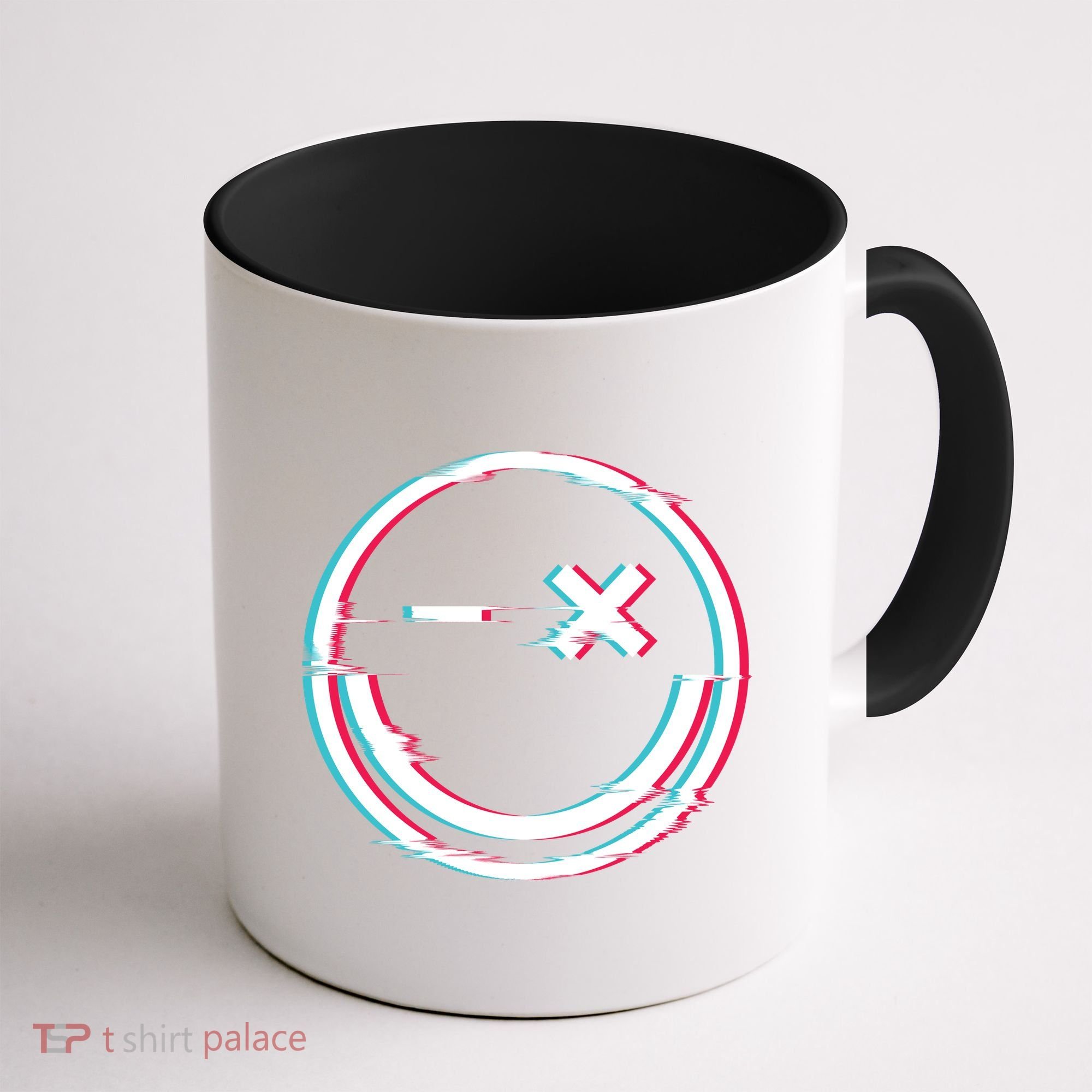 Smile Glitch Coffee Mug