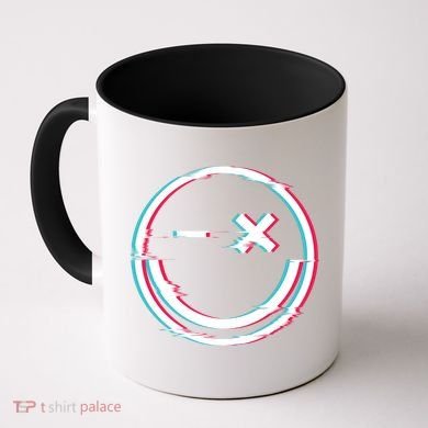 Smile Glitch Coffee Mug