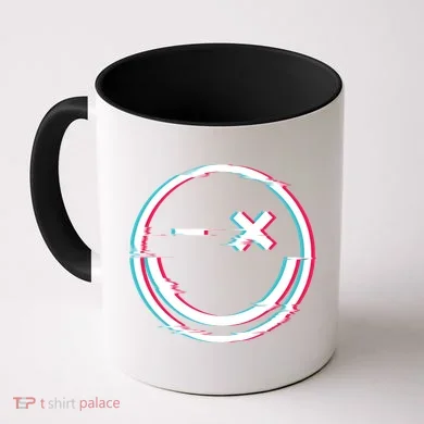 Smile Glitch Coffee Mug