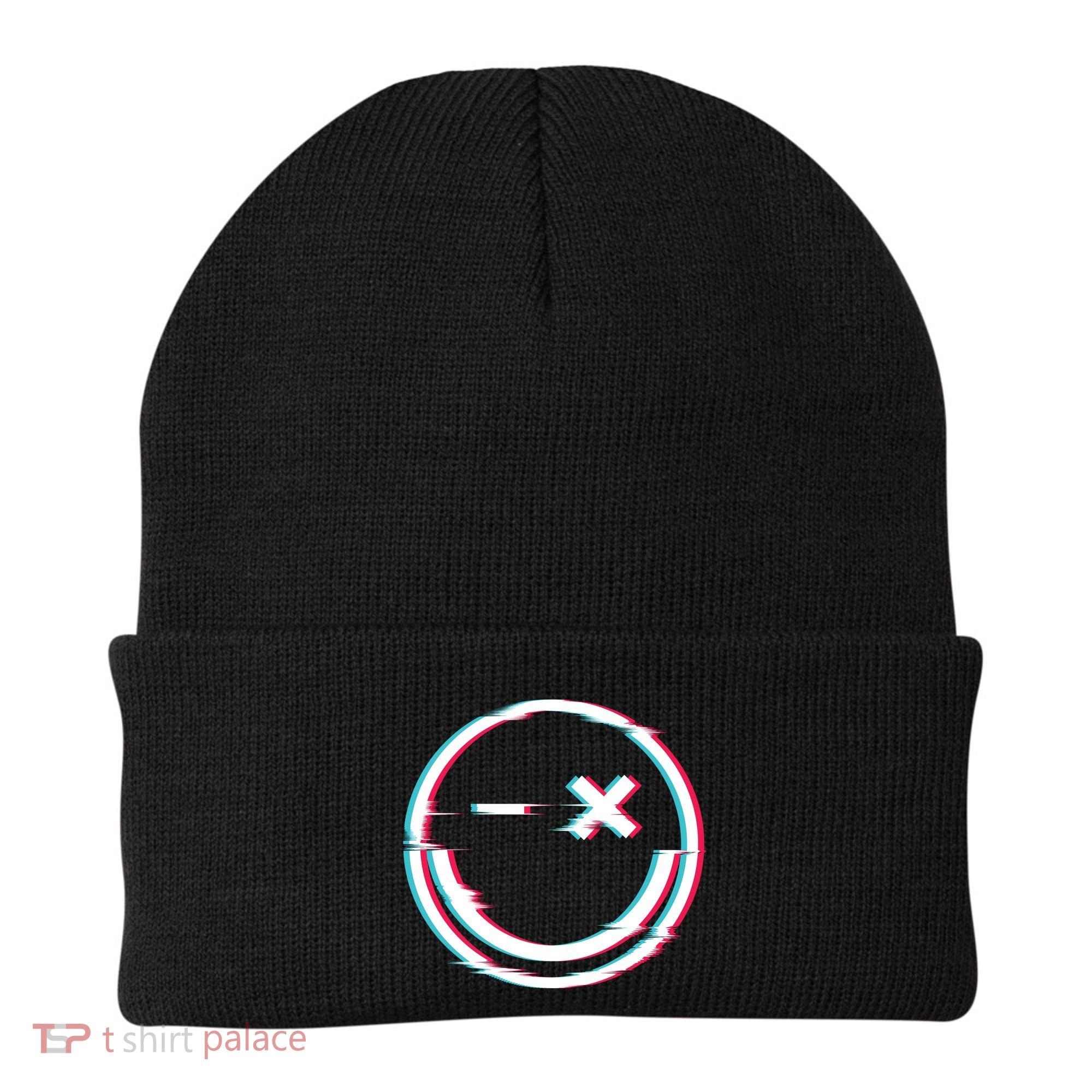 Smile Glitch Beanie