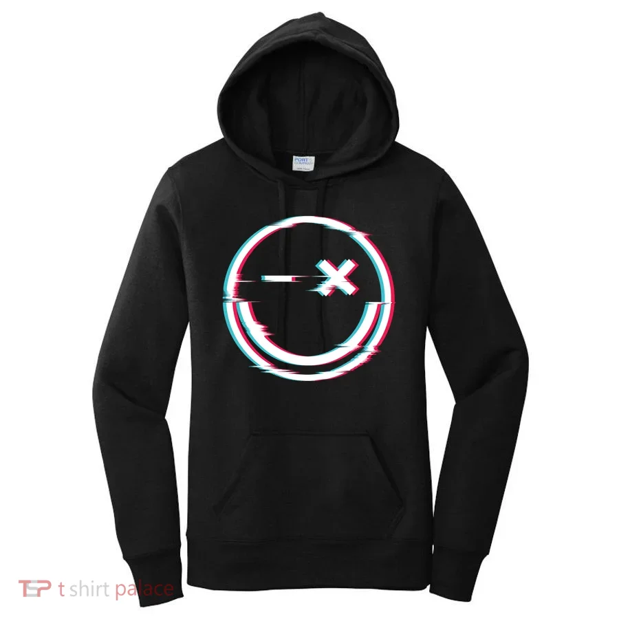 Smile Glitch Women's Hoodie