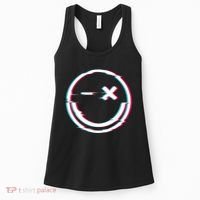 Smile Glitch Women's Tank Top thumb 0