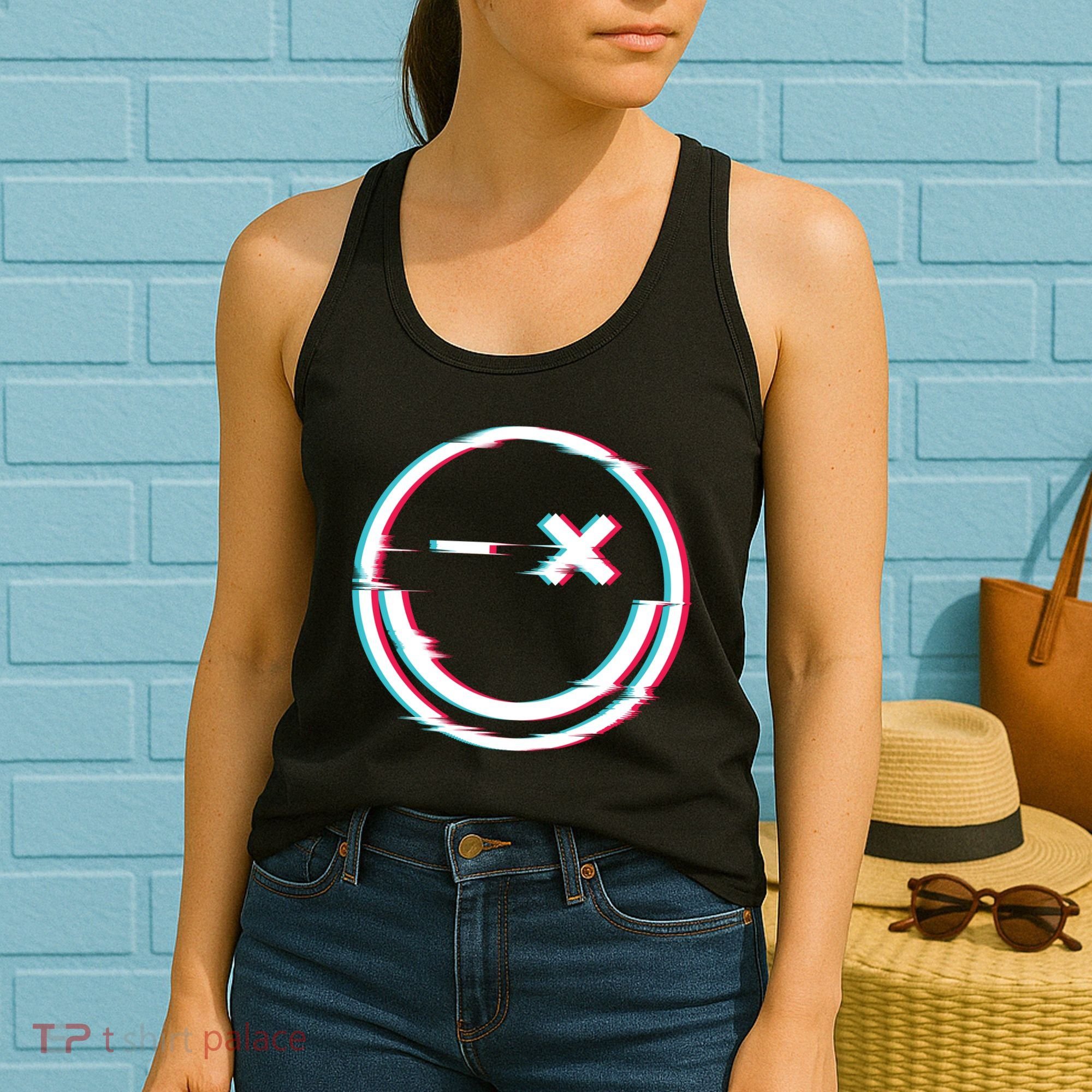 Smile Glitch Women's Tank Top