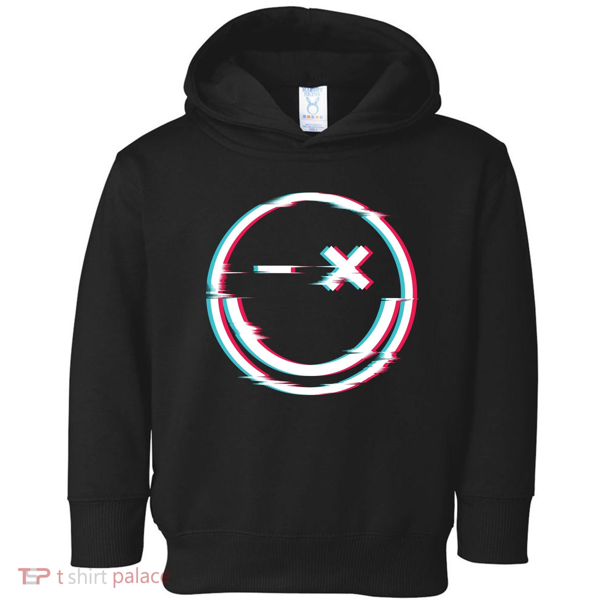 Smile Glitch Toddler Hoodie