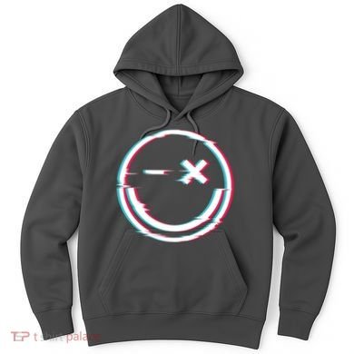 Smile Glitch Hoodie