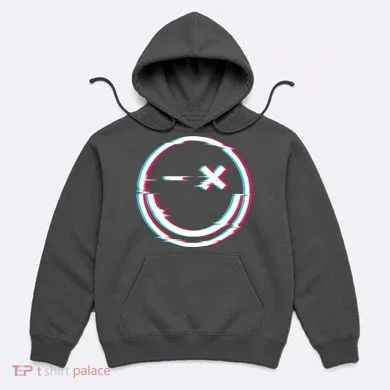 Smile Glitch Hoodie