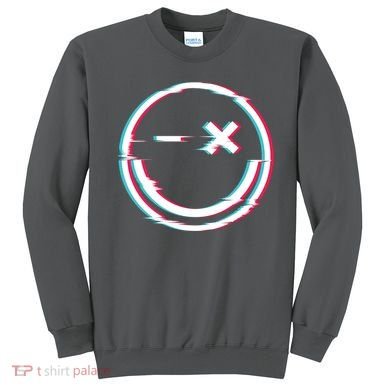 Smile Glitch Sweatshirt