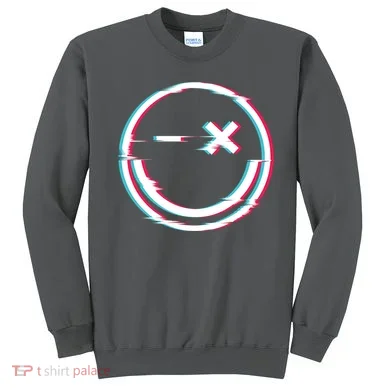 Smile Glitch Sweatshirt