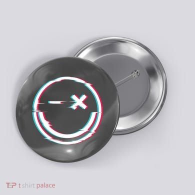 Smile Glitch Button
