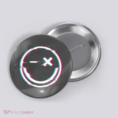 Smile Glitch Button