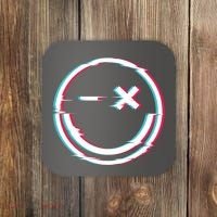 Smile Glitch Coaster thumb 0