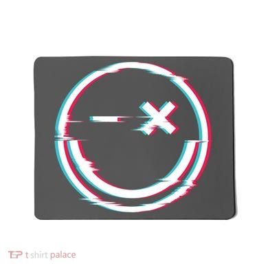 Smile Glitch Mousepad