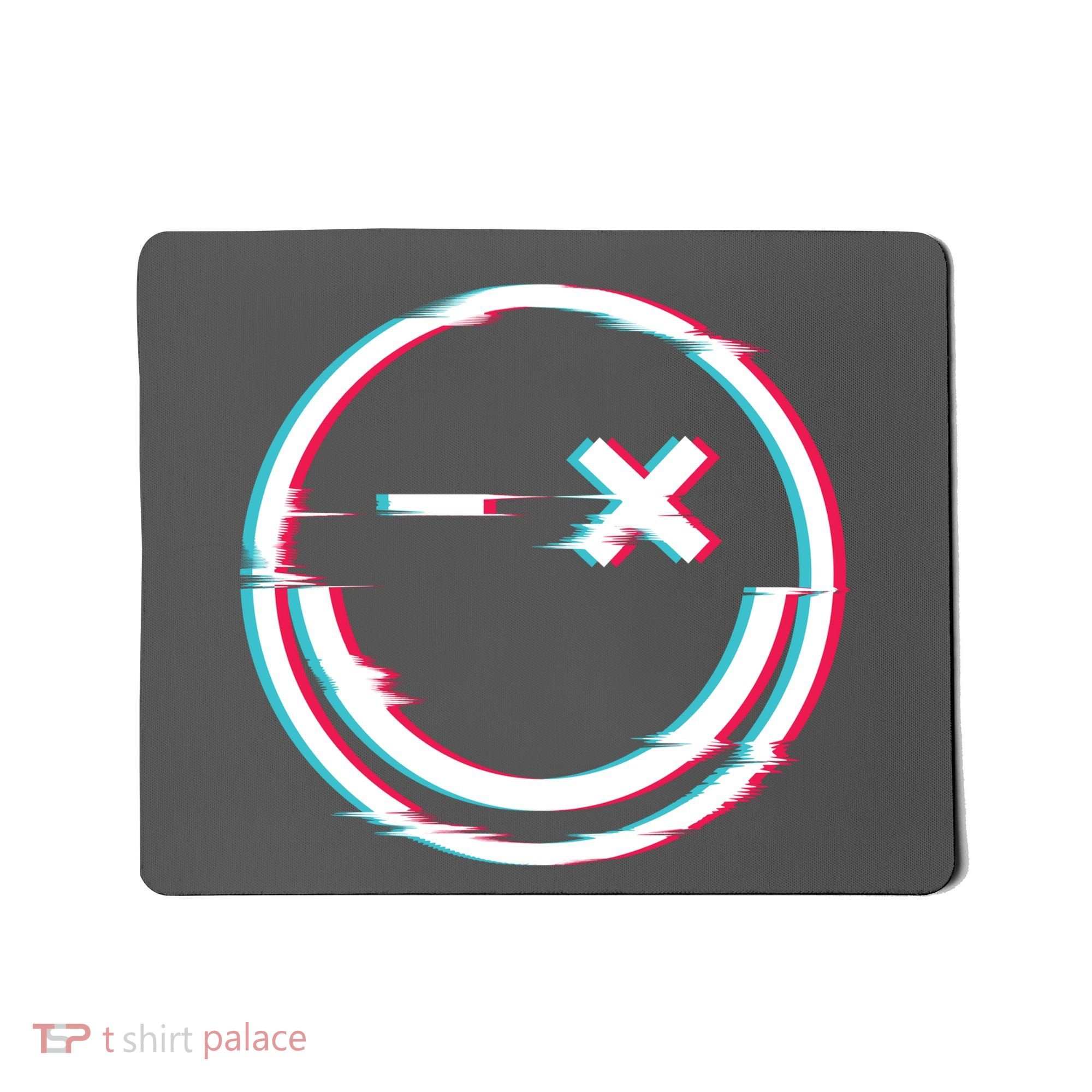 Smile Glitch Mousepad