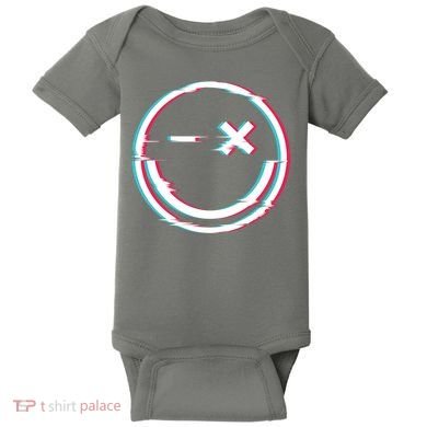 Smile Glitch Baby Bodysuit