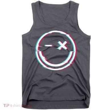 Smile Glitch Tank Top