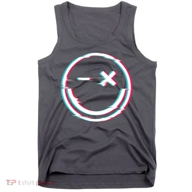 Smile Glitch Tank Top