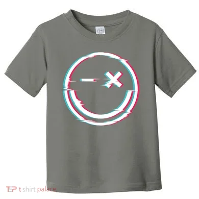 Smile Glitch Toddler T-Shirt
