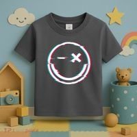 Smile Glitch Toddler T-Shirt thumb 3