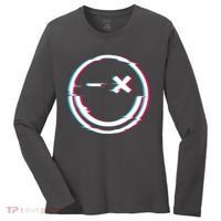 Smile Glitch Women's Long Sleeve Shirt thumb 0