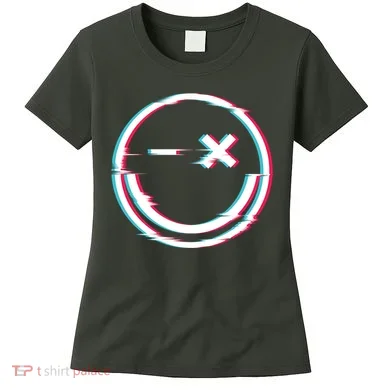 Smile Glitch Women's T-Shirt