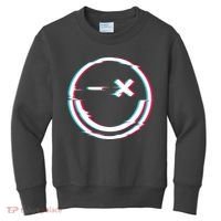 Smile Glitch Kids Sweatshirt thumb 0