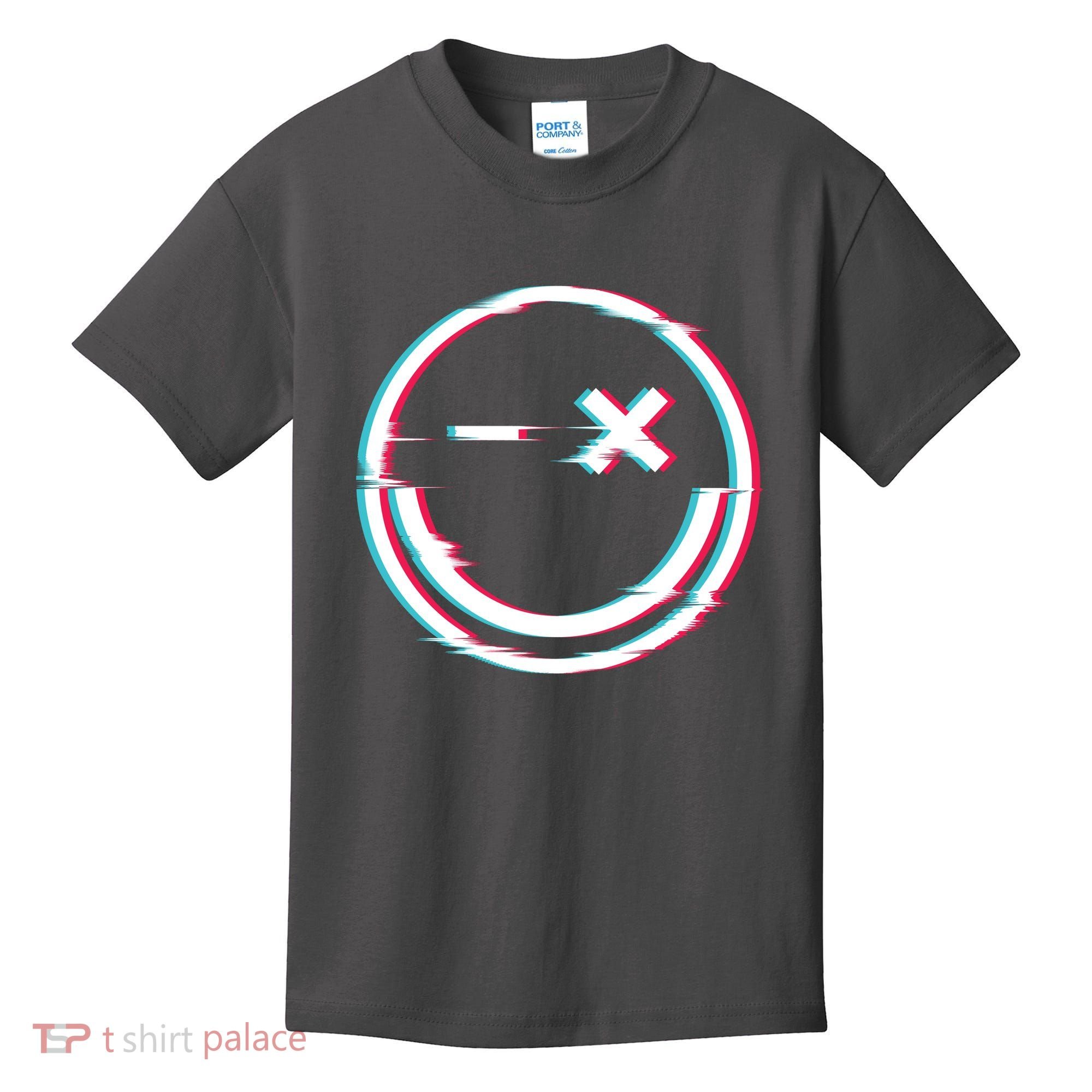 Smile Glitch Kids T-Shirt