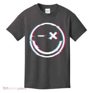 Smile Glitch Kids T-Shirt