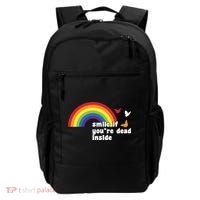 Smile If You're Dead Inside Backpack thumb 0