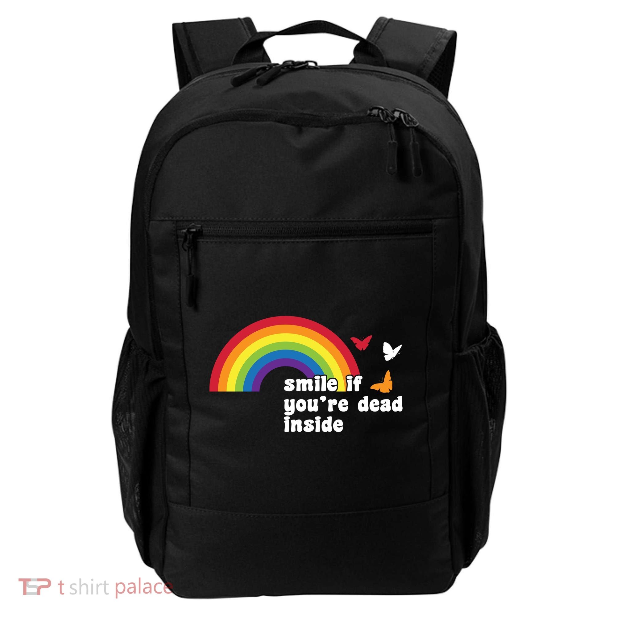 Smile If You're Dead Inside Backpack